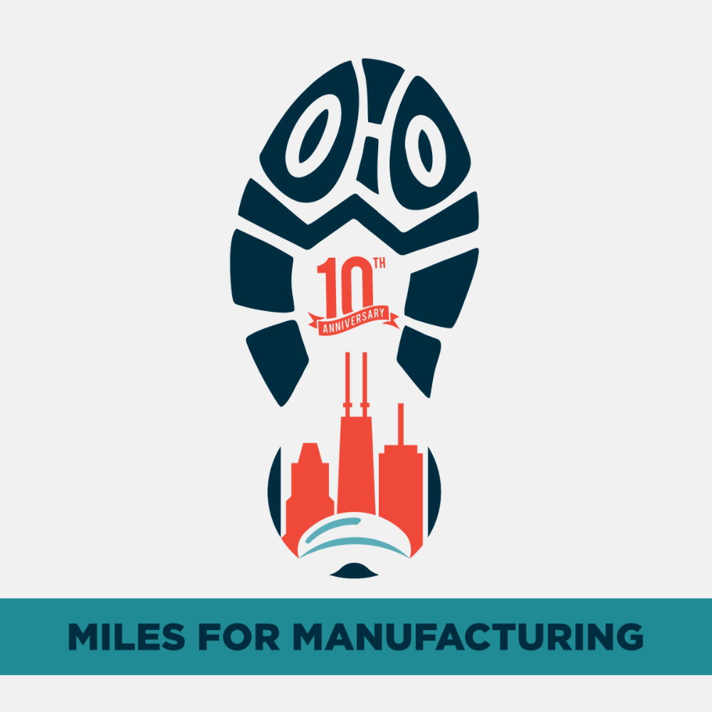 Miles for Manufacturing Graphic 