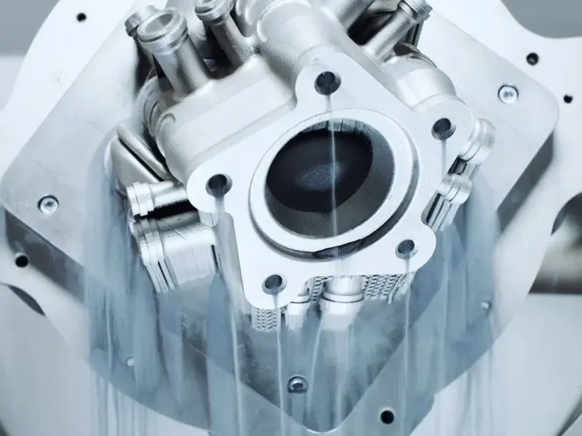 depowdering Ausschnitt Video